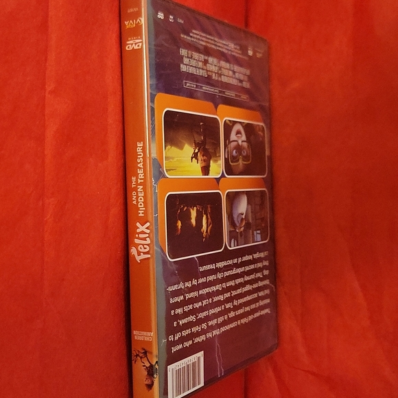 🌲 NWT Felix and the Hidden Treasure animated DVD - Picture 4 of 4